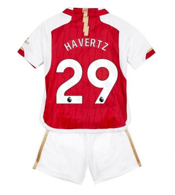 Arsenal Kai Havertz #29 Hjemmebanesæt Børn 2023-24 Kort ærmer (+ korte bukser)